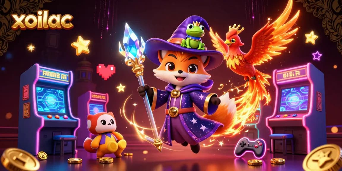 Experience exhilarating gameplay at xoilac featuring enchanting characters amidst vibrant 3D arcade elements.