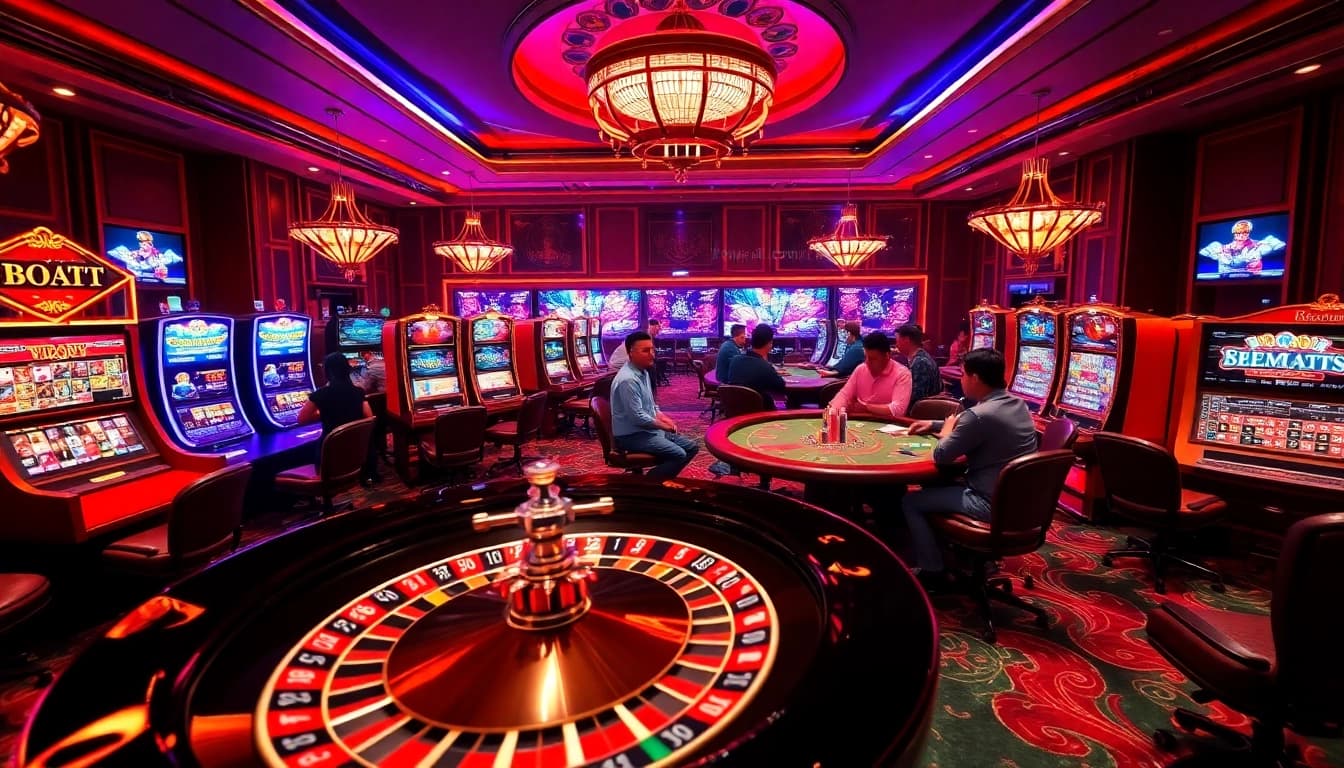 Experience the thrill of online gambling with https://bem88v.com/ featuring dynamic casino games and vibrant atmosphere.
