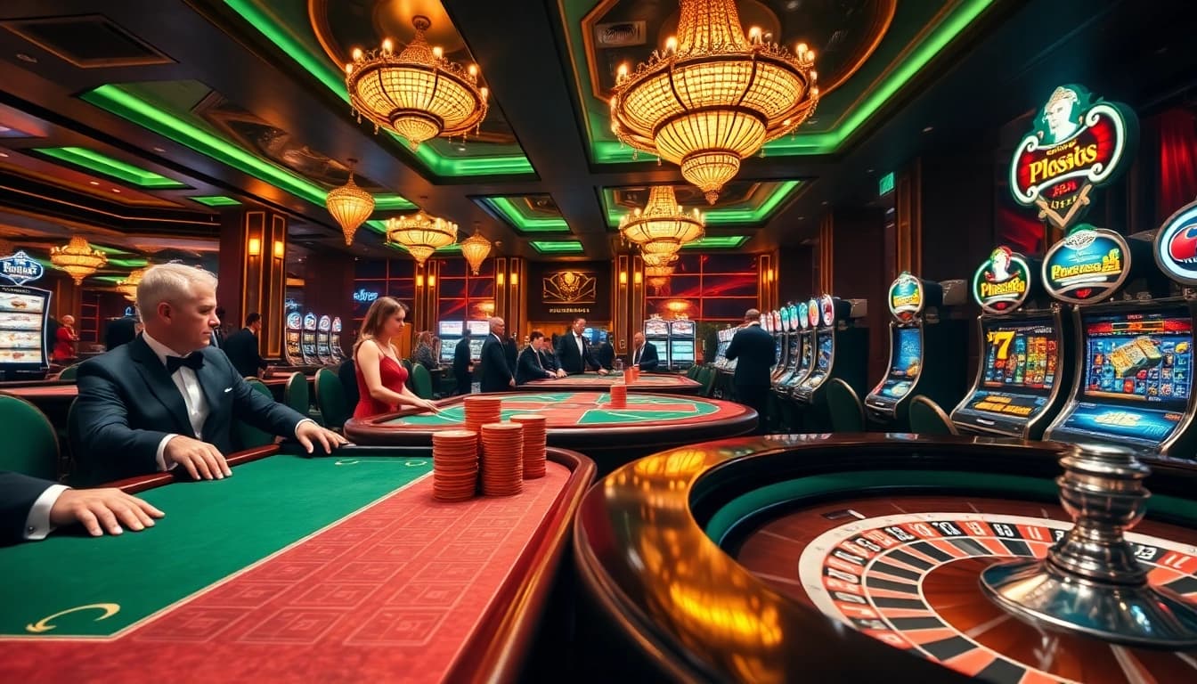 DAGA offers an exciting casino experience with vibrant games and engaging table action.