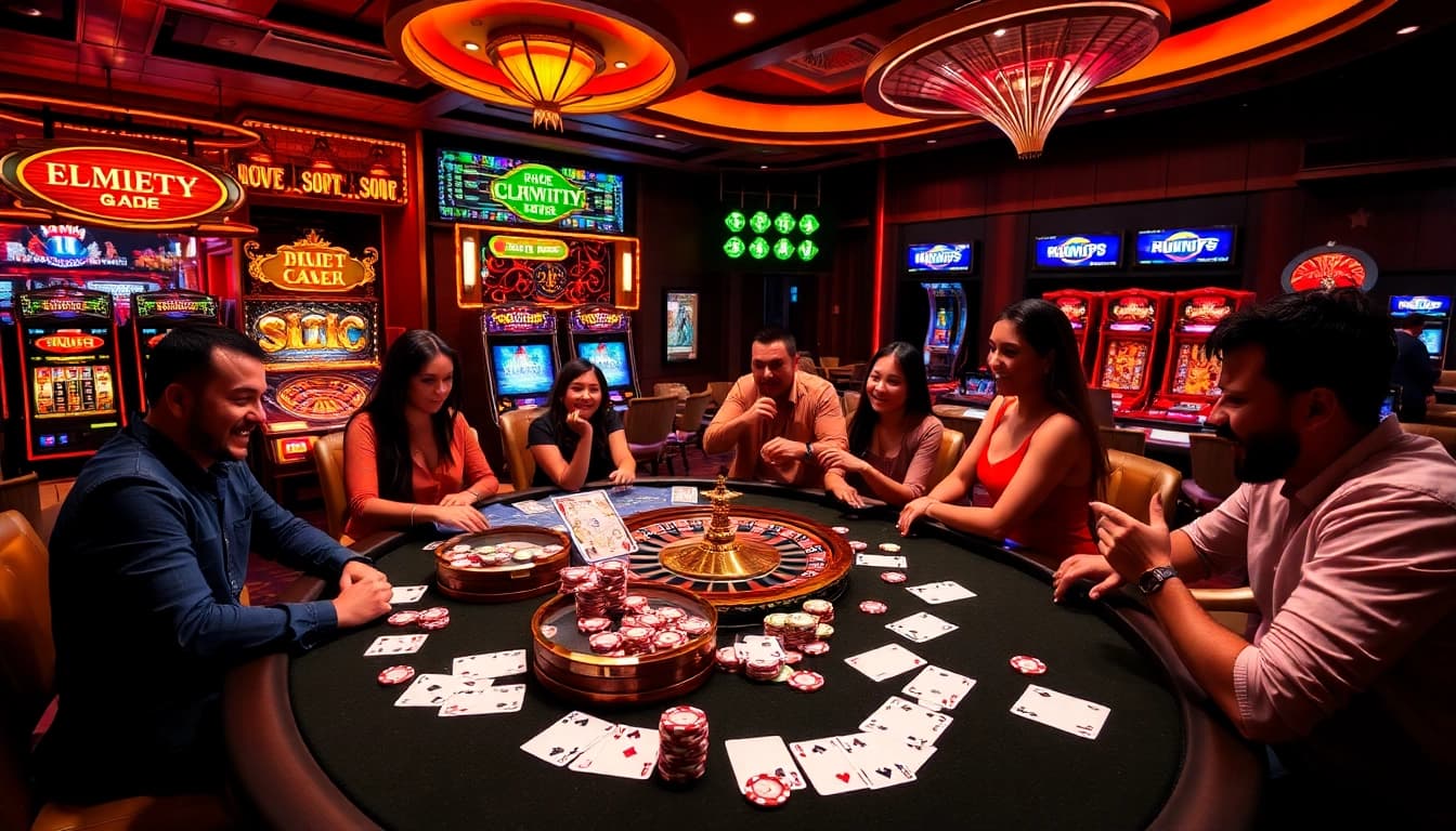 Experience the thrill of betting at MM88.BAR with an exciting casino scene.