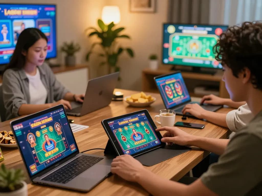 Players enjoying live dealer games online at hitclub, emphasizing engaging casino experience from home