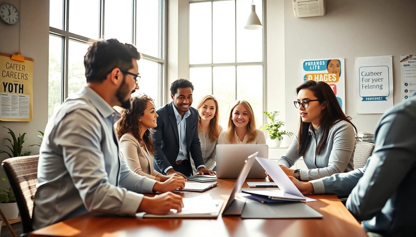 How to find my perfect career path with a professional advisor guiding clients.