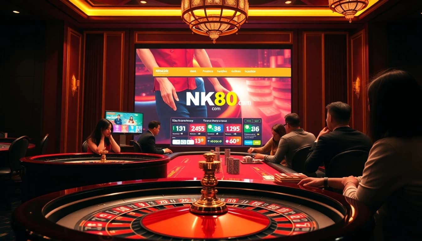 Experience the thrill of winning at NK88 com with vibrant casino gaming action.