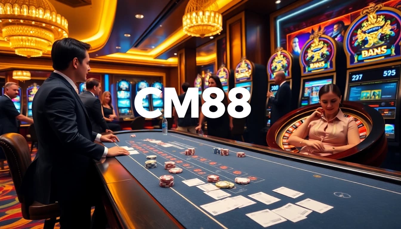 Experience the thrill of gambling at https://cm88.autos/ with exciting poker tables and vibrant slot machines.