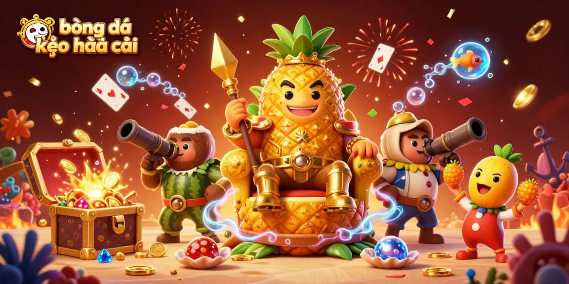Engage in bóng đá kèo nhà cái with vivid characters and dynamic casino elements in a vibrant setting.