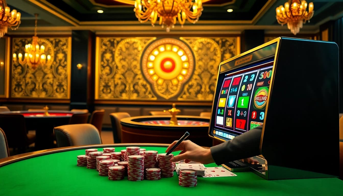 Hello88 provides a thrilling casino experience with high-stakes poker, vibrant slot machines, and immersive roulette action.