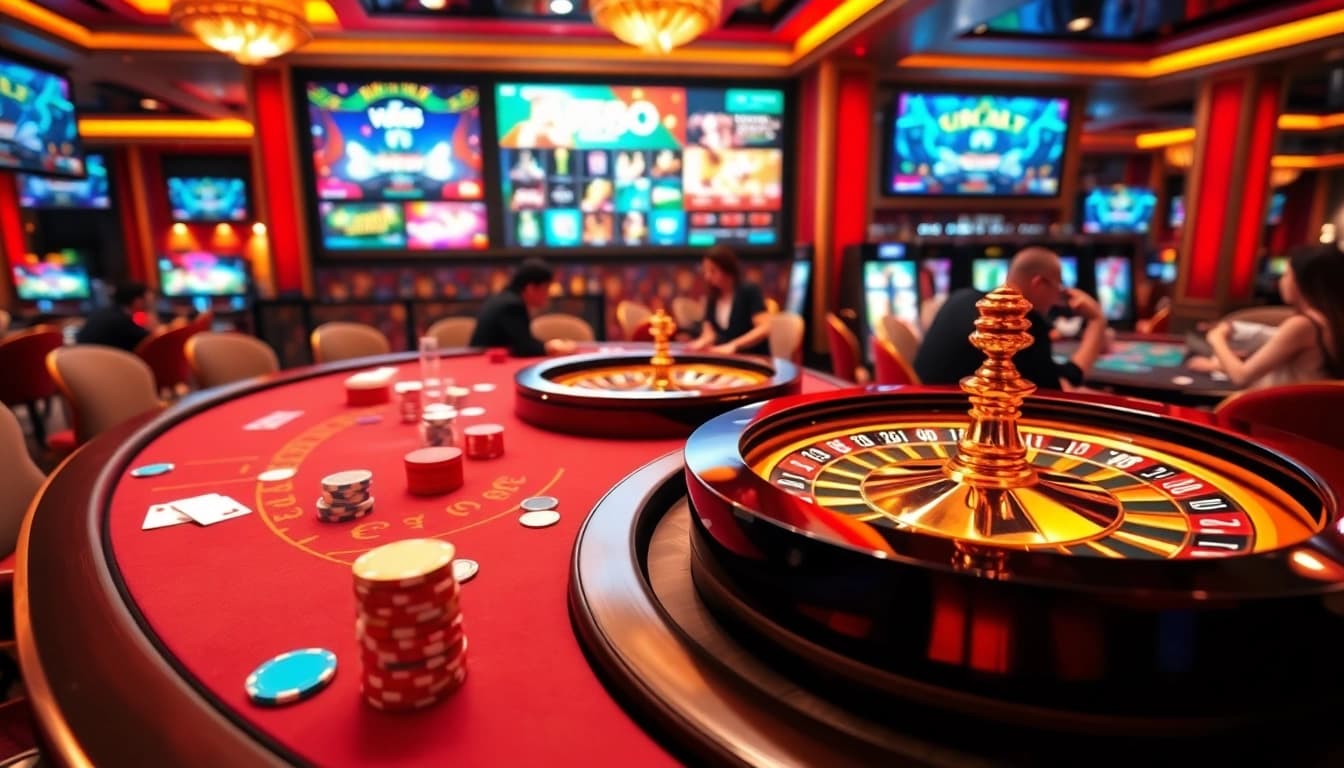 Experience vibrant gameplay at https://vu88.ink/ with dynamic poker and roulette excitement.
