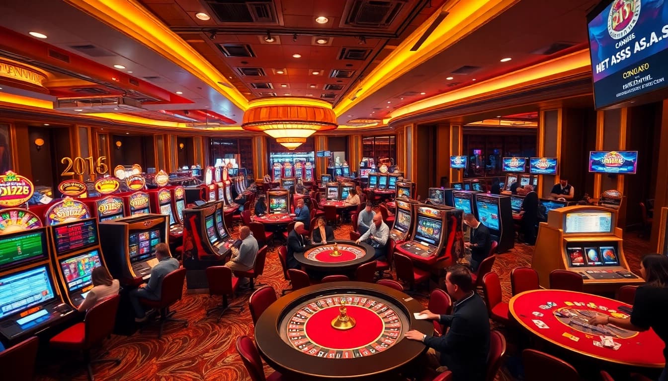 Experience thrilling gaming action at https://mk8.sh/ with vibrant casino atmosphere and engaging players.