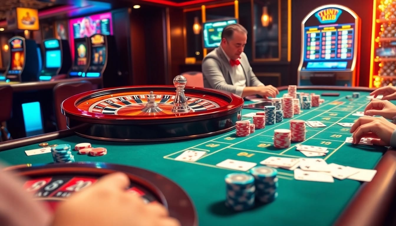 Experience high-stakes excitement at https://tg88.cafe/ with vibrant casino tables and professional gaming action.