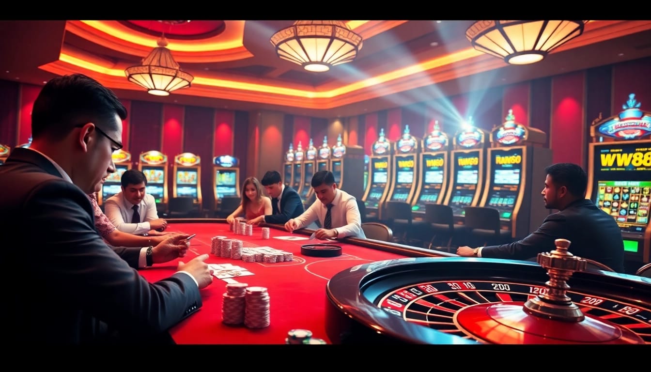 Experience the thrill of gaming at WW88 com with vibrant tables and exciting gameplay.