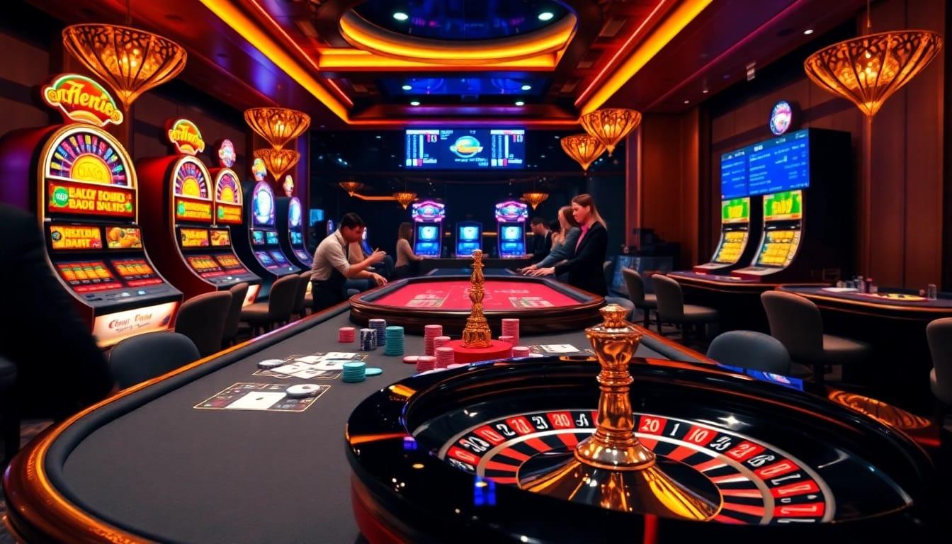 Experience the excitement of l444 online betting amid vibrant casino games and professional dealers.