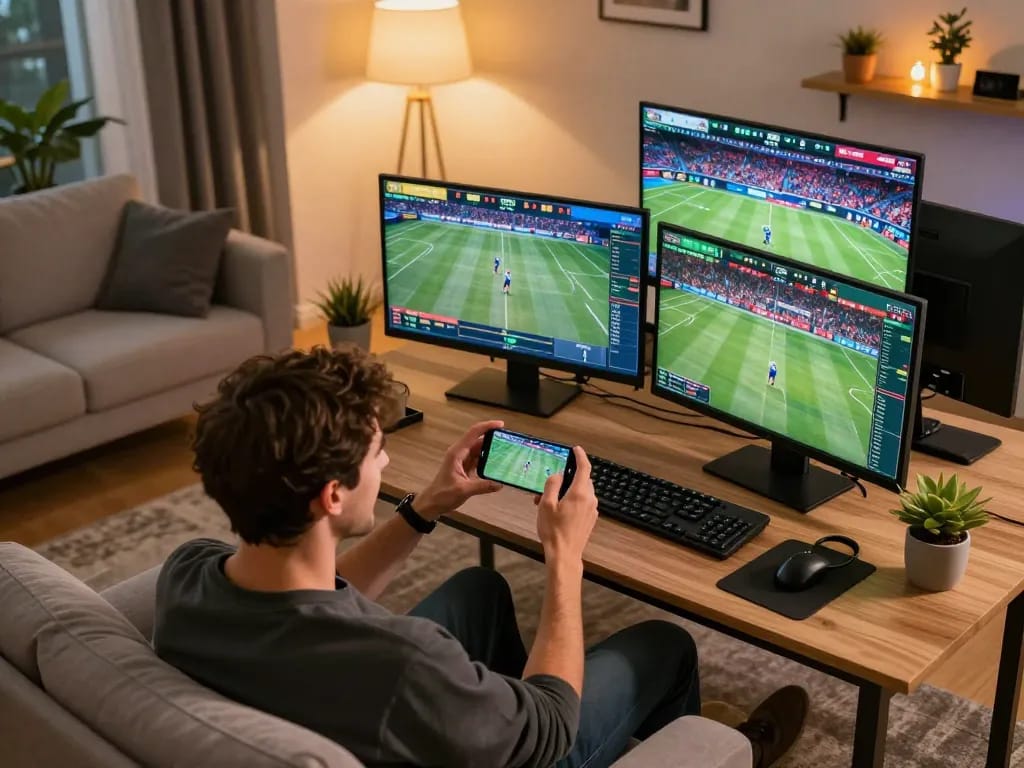 Experience the excitement of sports betting with AU88, placing bets on live events from the comfort of home.
