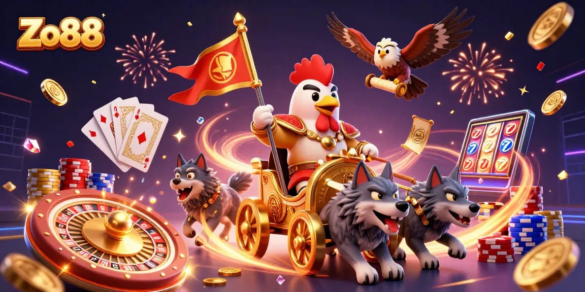 Engage with Zo88's thrilling online casino world featuring vibrant games and winning excitement.