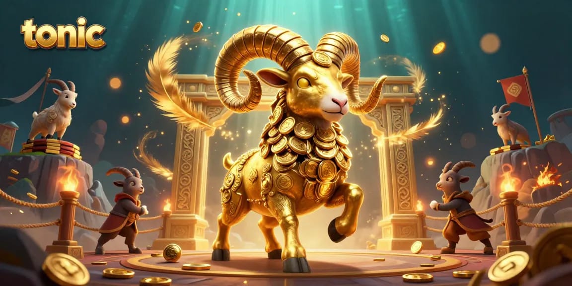 Experience the thrill of action with tonic amidst vibrant casino elements and golden treasures.