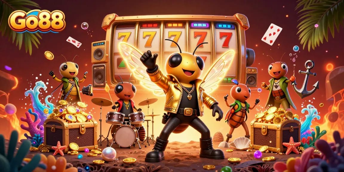 Engage in thrilling gaming adventures at Go88 with colorful slots and dynamic casino elements.