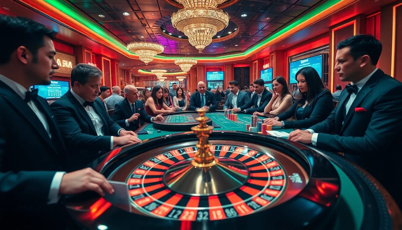 Experience the thrill of cards and chips at tg88's vibrant casino scene.