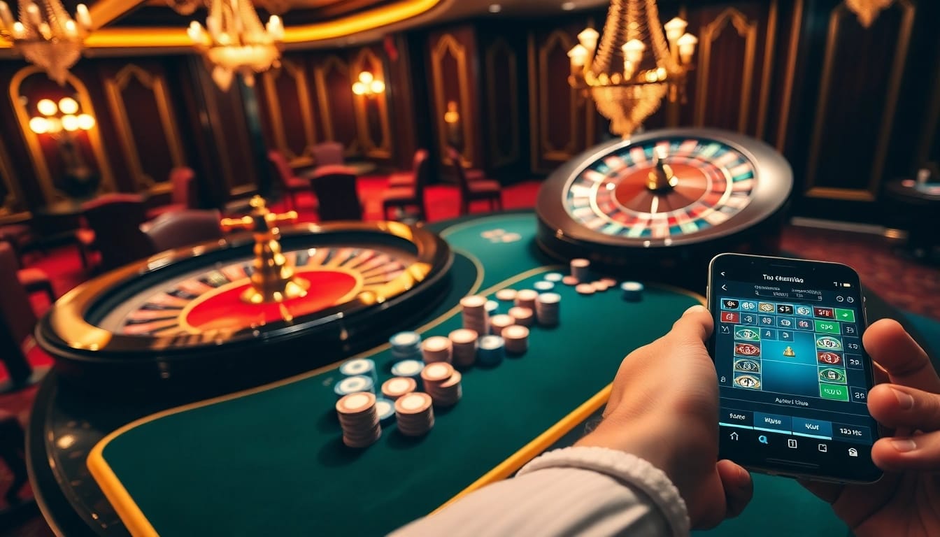 Experience luxury gaming at https://sc88.today/ with vibrant poker tables and roulette wheels.