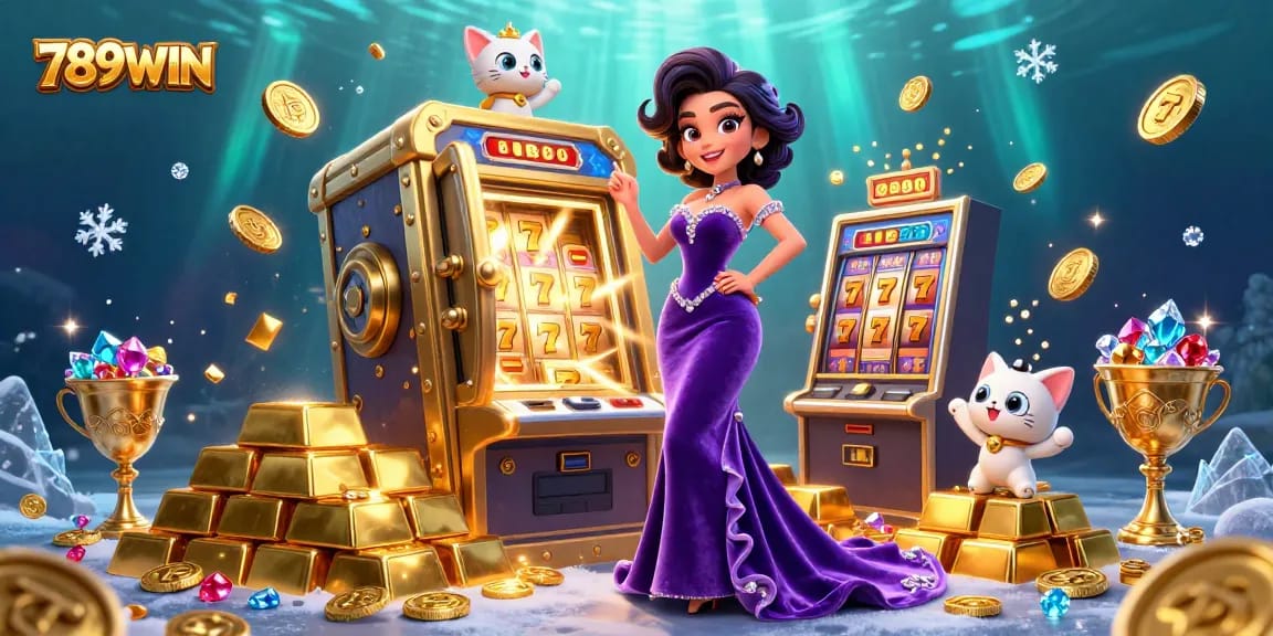 Experience the excitement of 789WIN while winning jackpots on vibrant slot machines filled with treasures.