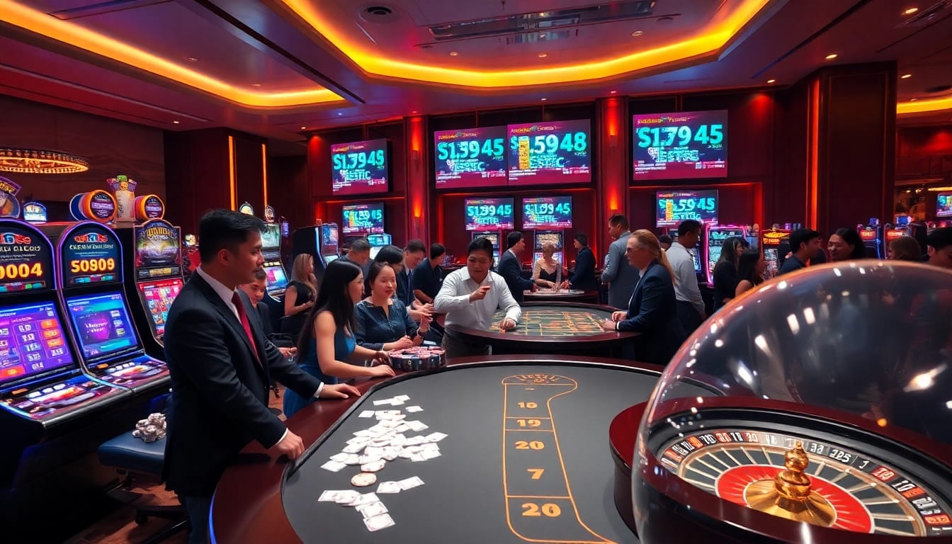 Engage with thrilling games at https://nk88nk.com/ with vibrant slot machines and professional dealers.