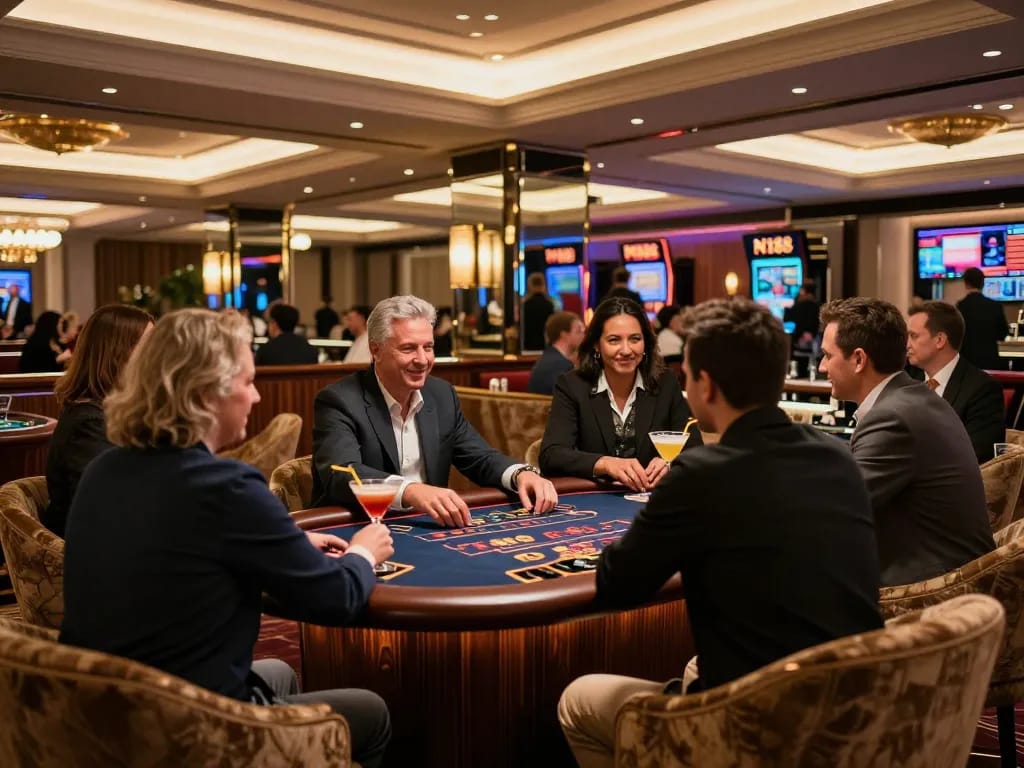 N188 casino bar gives an upscale gaming experience full of excitement and luxury