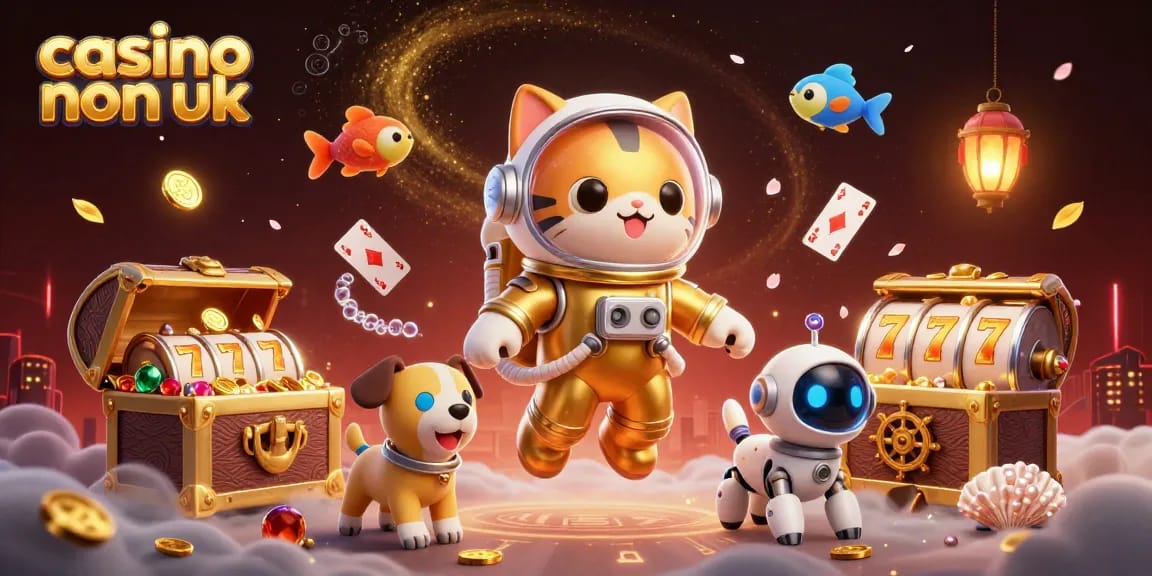 Experience the thrilling action at casino non uk with our vibrant, dynamic illustration showcasing an adventurous theme.