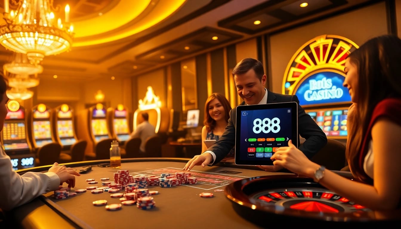 Experience high-stakes excitement at 888new with thrilling casino games and vibrant tables.