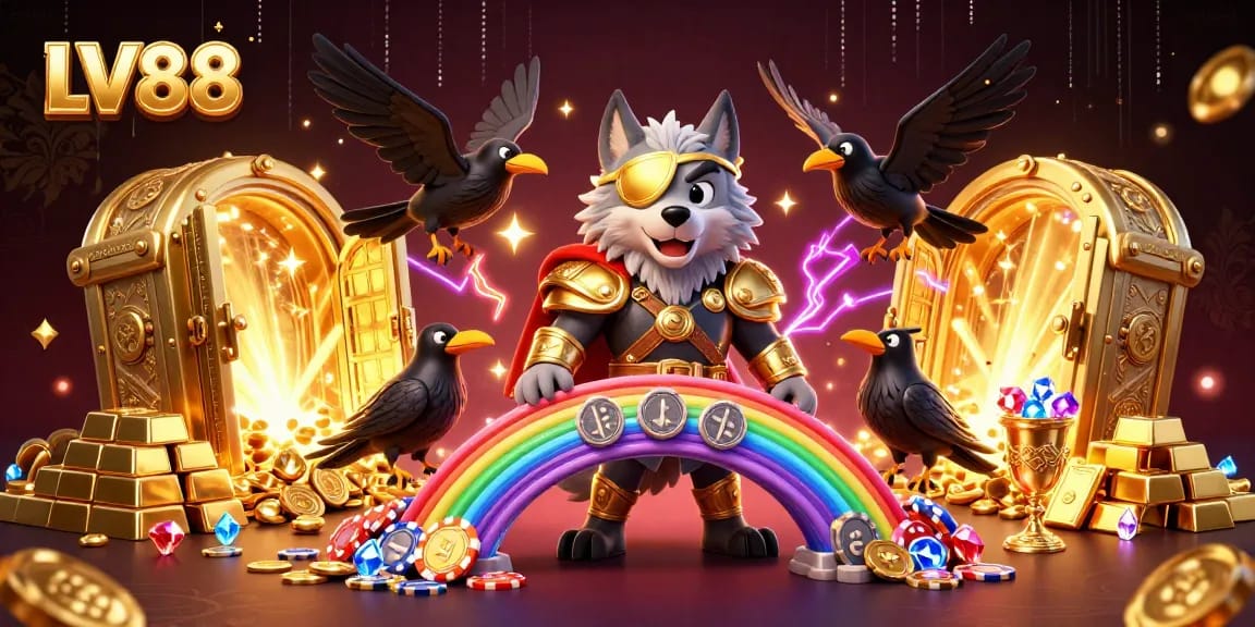 Win big at LV88 with captivating gambling adventures and vibrant casino elements.