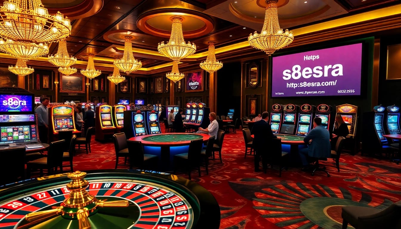Experience premier gaming at https://s8esra.com/ featuring thrilling casino tables and vibrant slot machines.