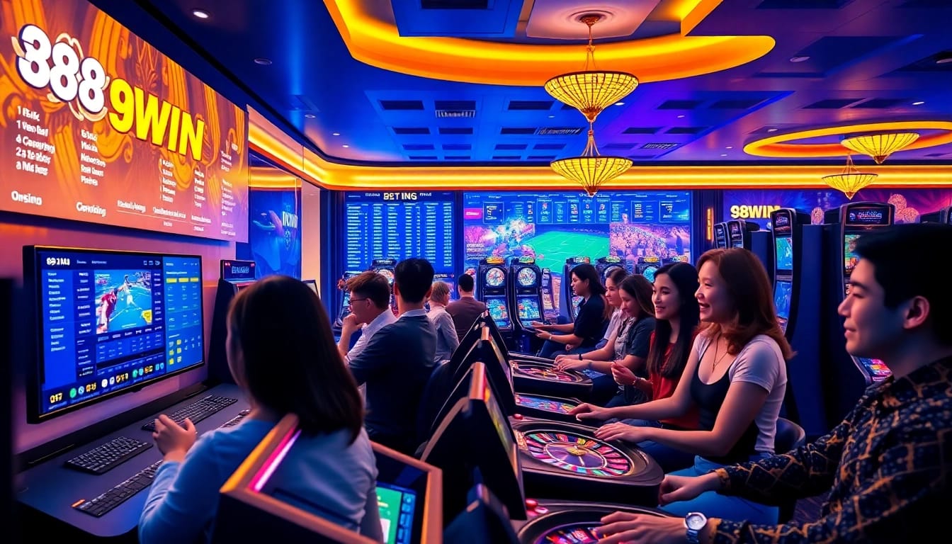 Engaged users exploring the interactive betting experience at 98WIN online platform.