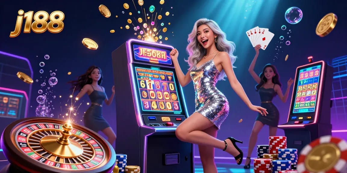 Spin the j188 slot machine for big wins while enjoying a vibrant casino atmosphere.