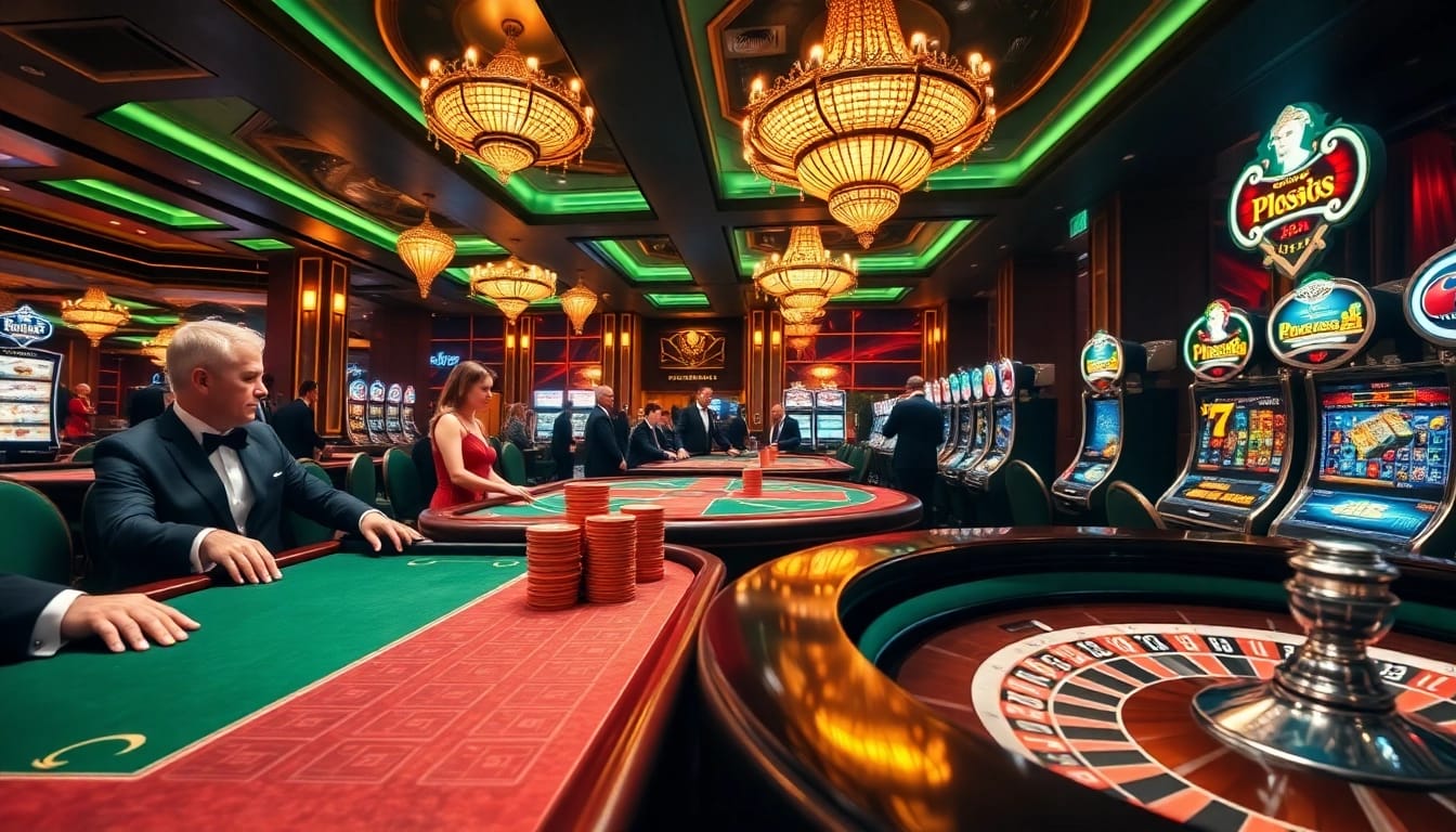 DAGA offers an exciting casino experience with vibrant games and engaging table action.