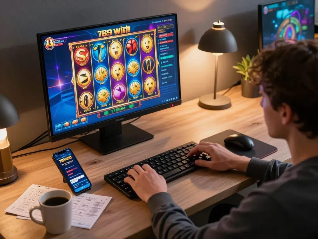 Engaging in online casino action with the 789win gaming platform featuring vibrant slot games.