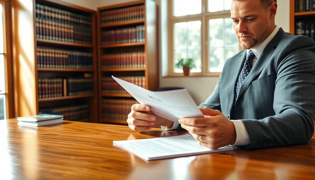 Understand key aspects of Wills through a professional examining legal documents.
