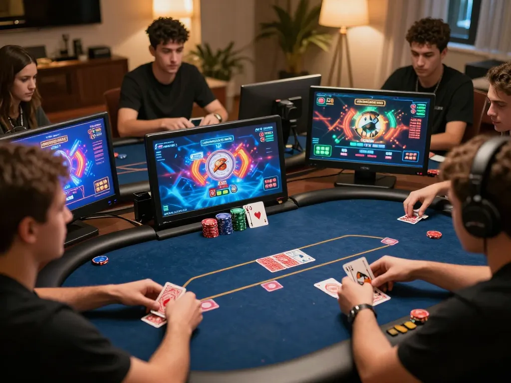 W88 poker game screenshot showcasing players' strategies in an exciting online setup