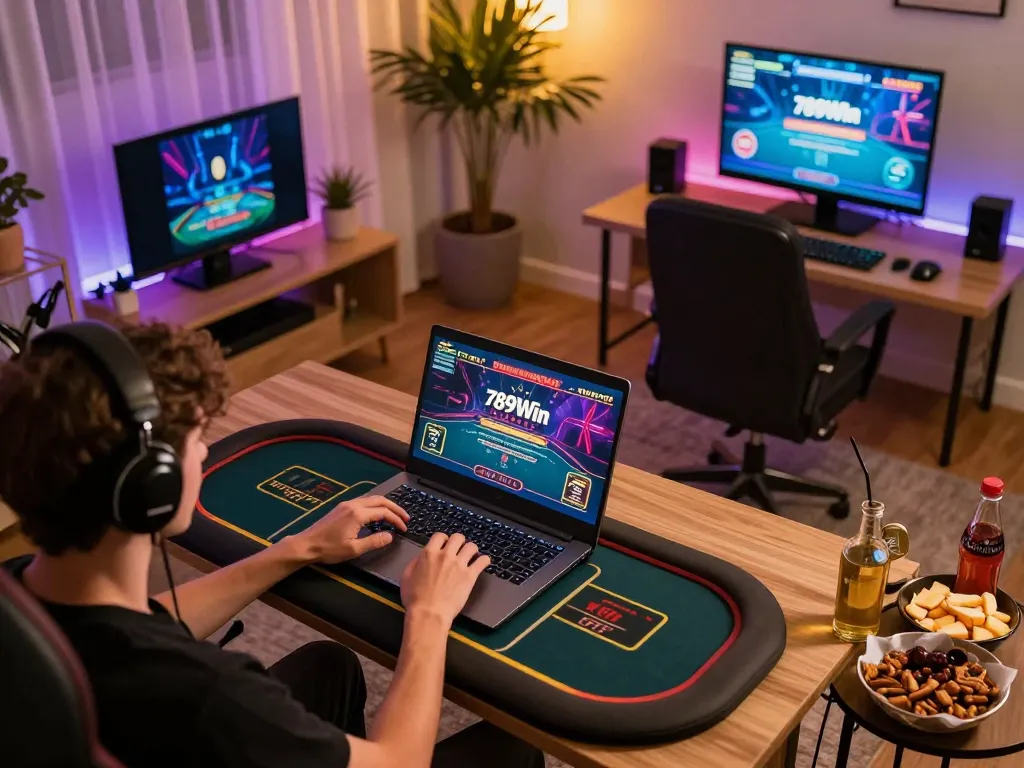 Engaging online gaming session at 789Win featuring live dealer interaction and strategic gameplay.