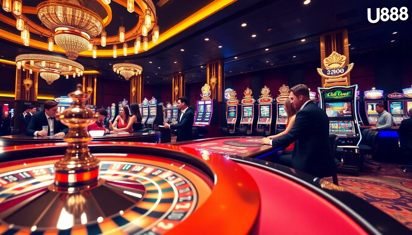 Experience thrilling gameplay at UU88 casino with professional dealers and exciting games.