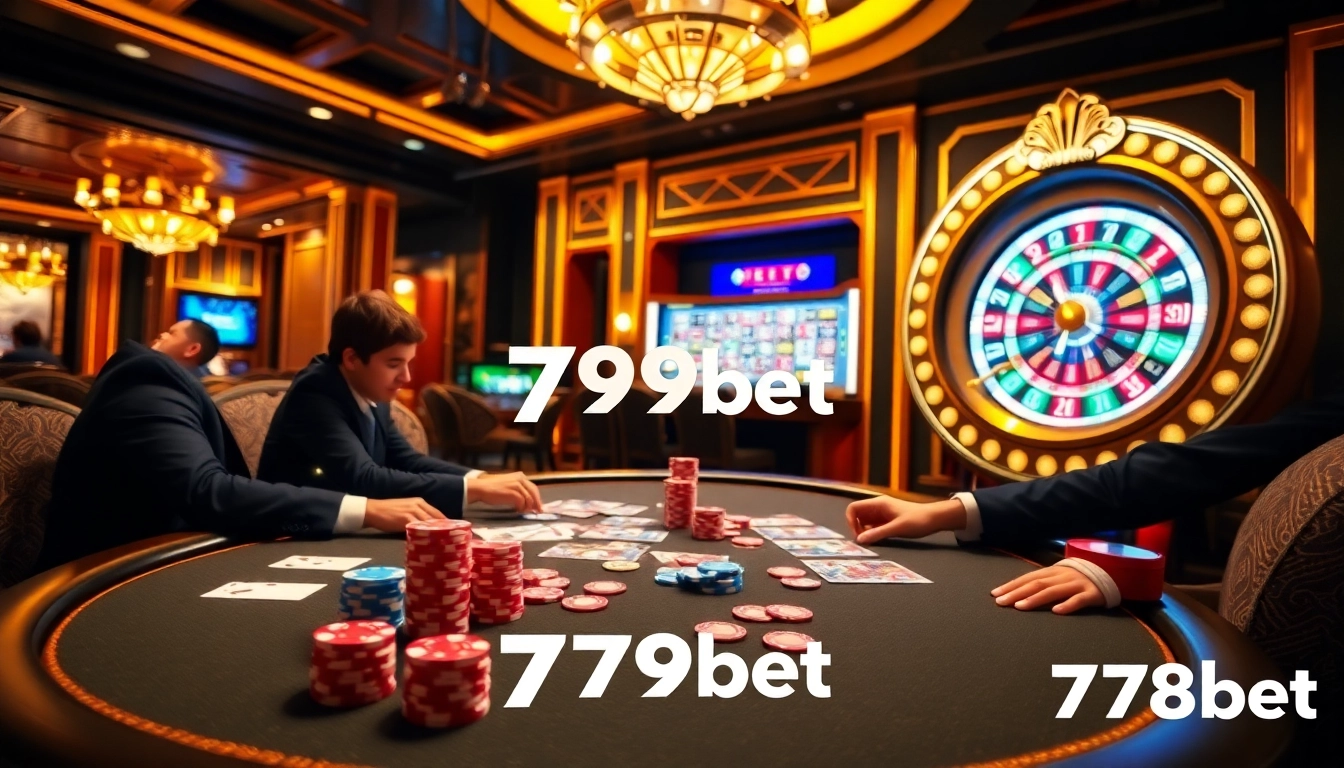 Experience the thrill of playing at 789bet with vibrant casino elements and professional gameplay.