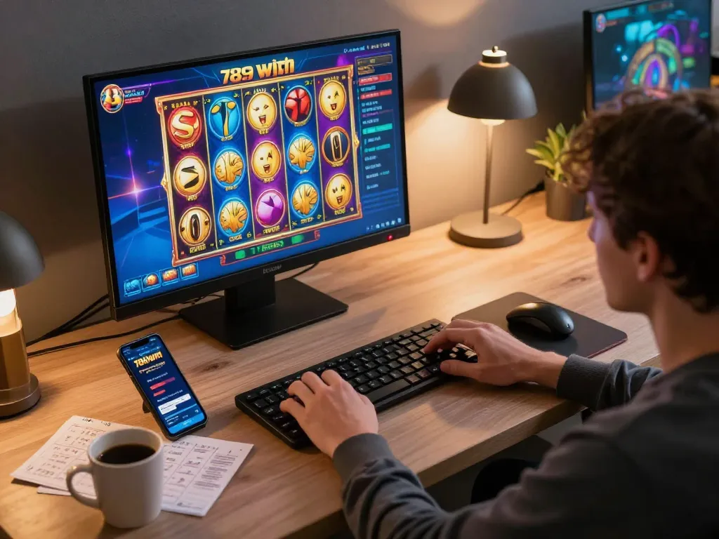 Engaging in online casino action with the 789win gaming platform featuring vibrant slot games.