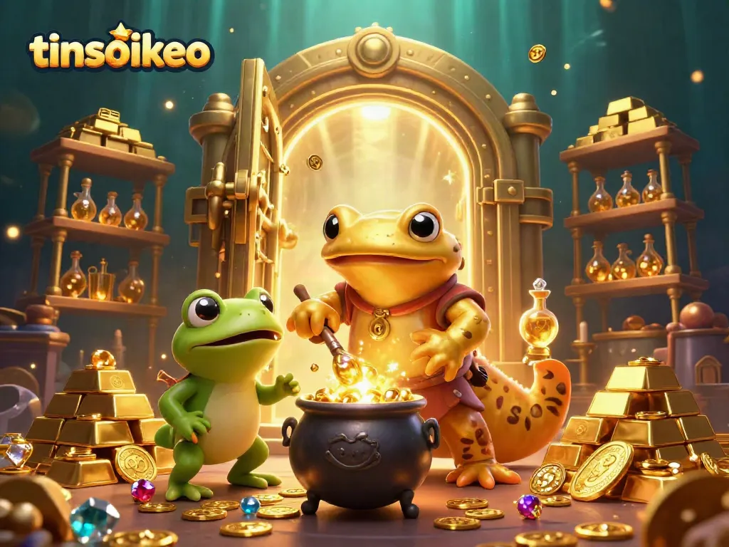 Experience thrilling wins with tinsoikeo's captivating golden alchemist scene.