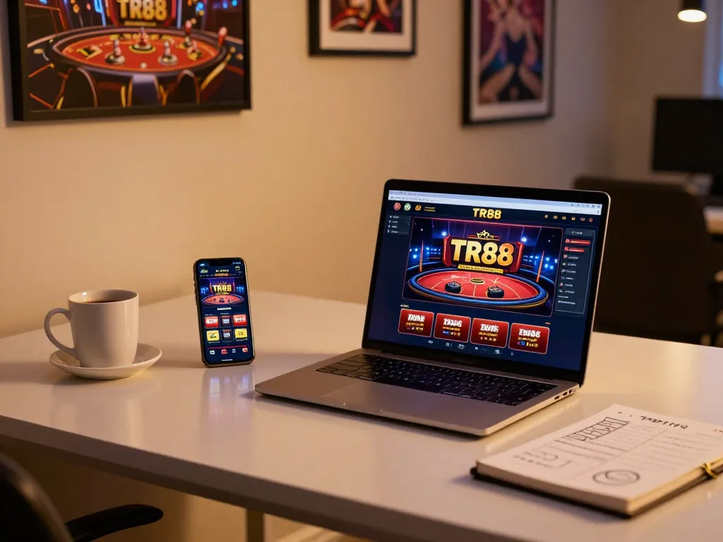Engage in exciting gameplay at https://tr88.golf/ with a cozy online gaming setup showcasing casino strategies