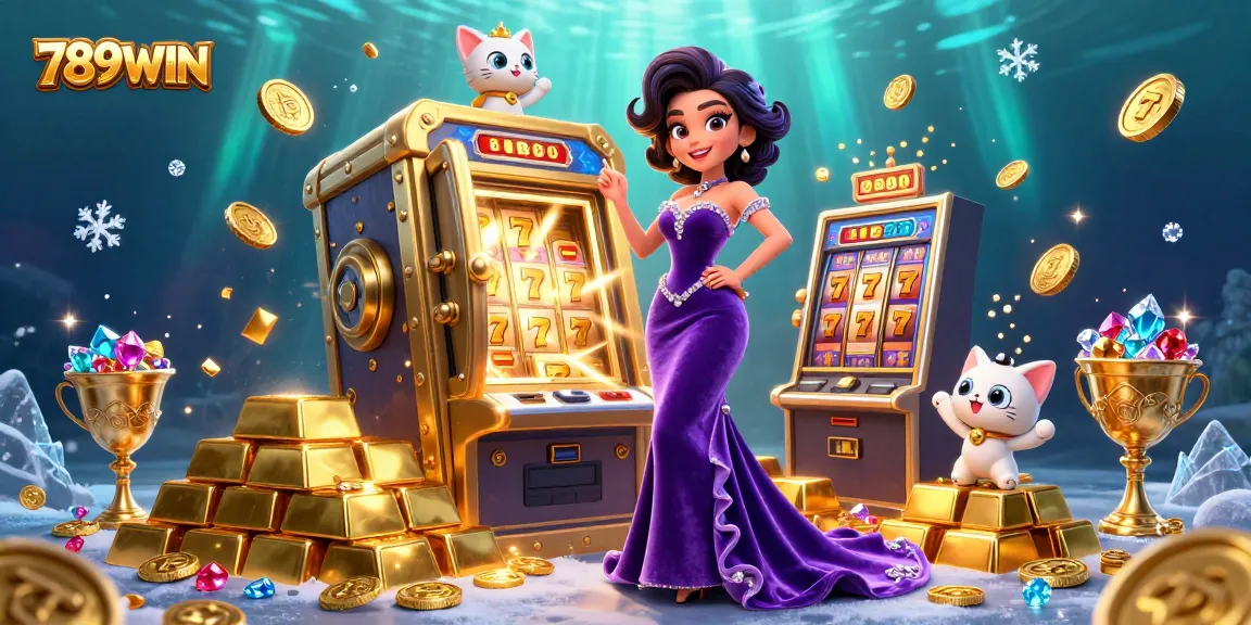 Experience the excitement of 789WIN while winning jackpots on vibrant slot machines filled with treasures.