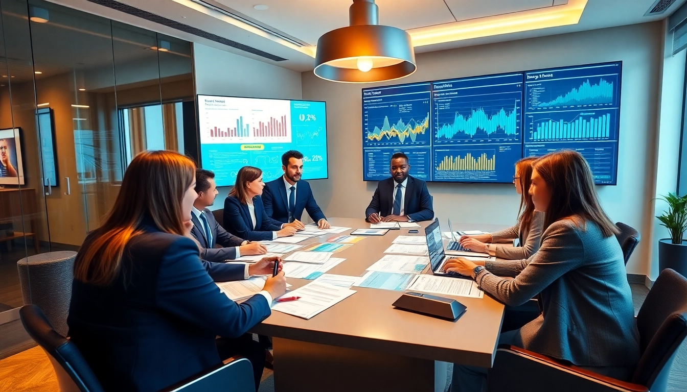 Mergers and acquisitions in the US showcased in a modern law office with business professionals discussing strategies.