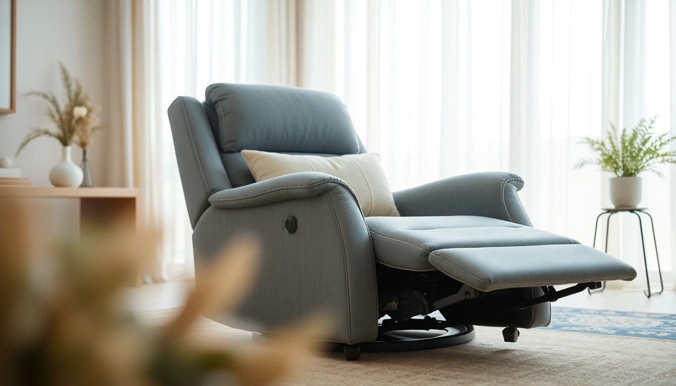 Relax in style with this luxurious lay flat recliner, offering perfect comfort and elegant design.