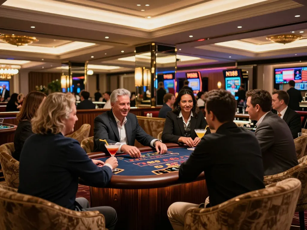 N188 casino bar gives an upscale gaming experience full of excitement and luxury
