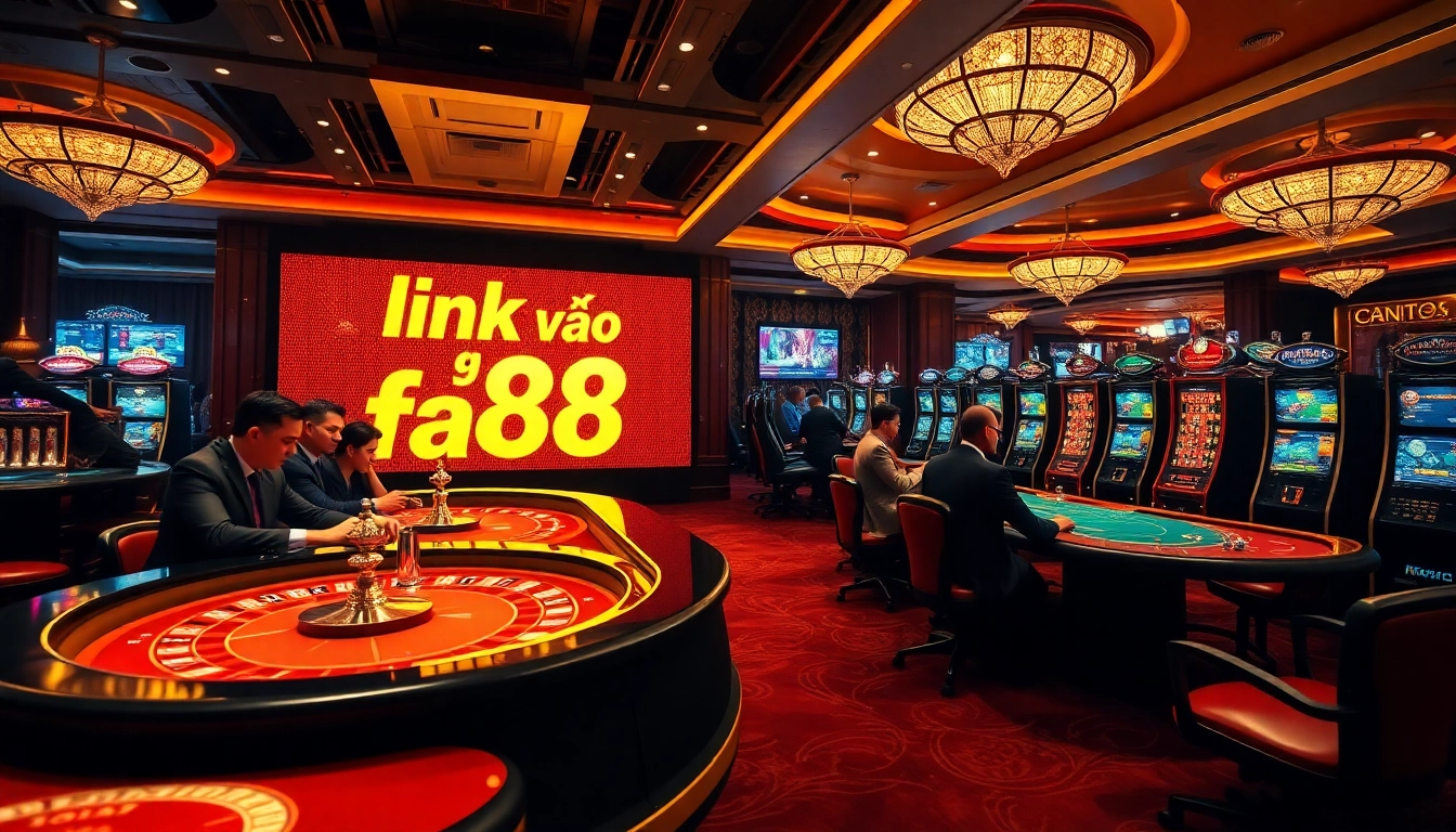 Experience the excitement of gambling at FA88 with links to top games and thrilling action.