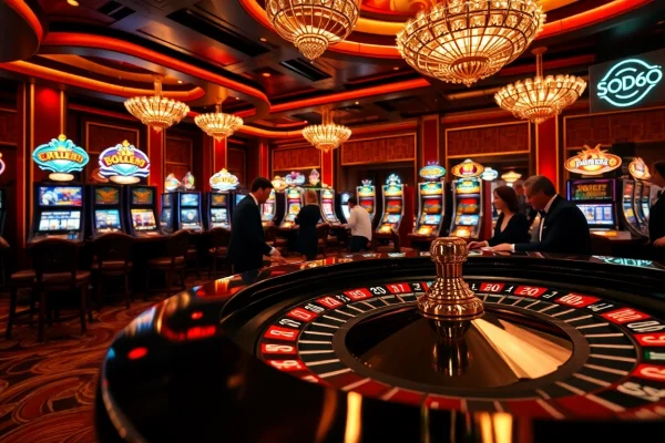 Feel the excitement at SODO66 Casino with vibrant tables and thrilling games.