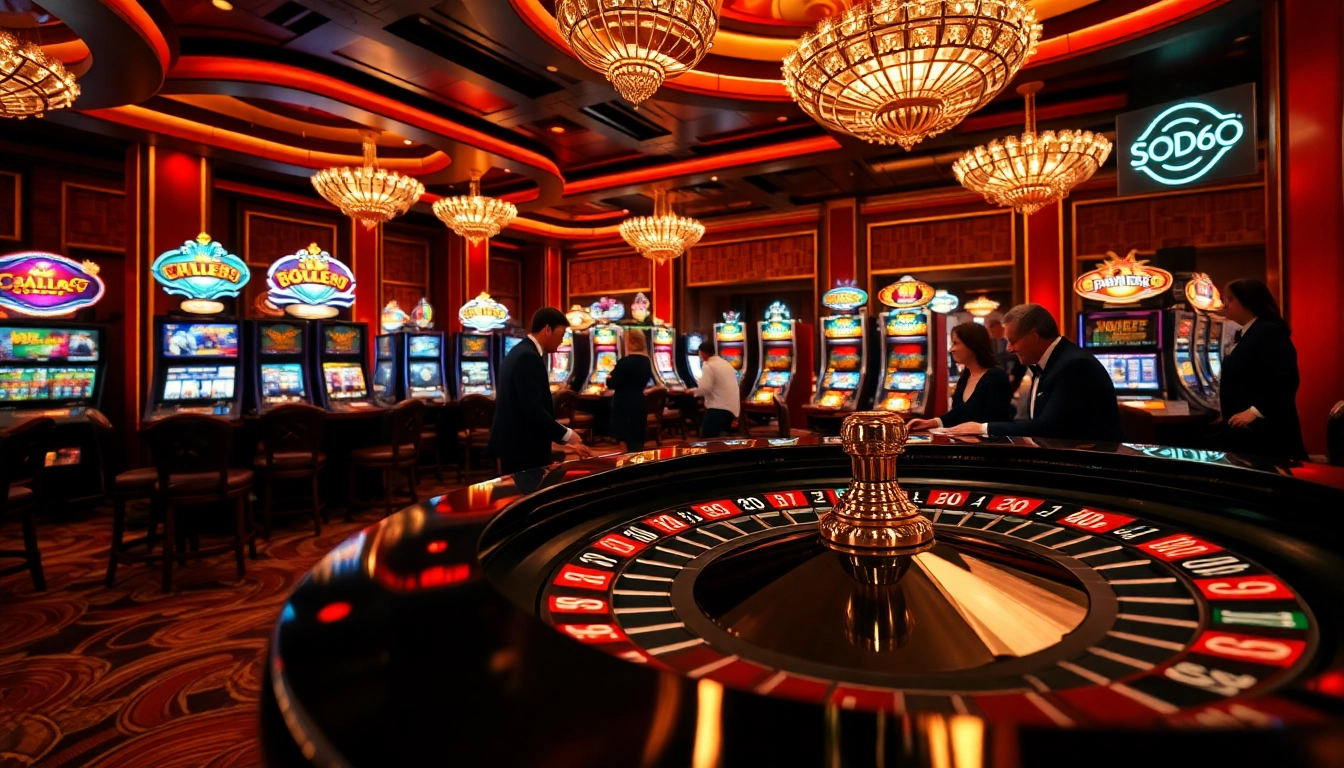 Feel the excitement at SODO66 Casino with vibrant tables and thrilling games.