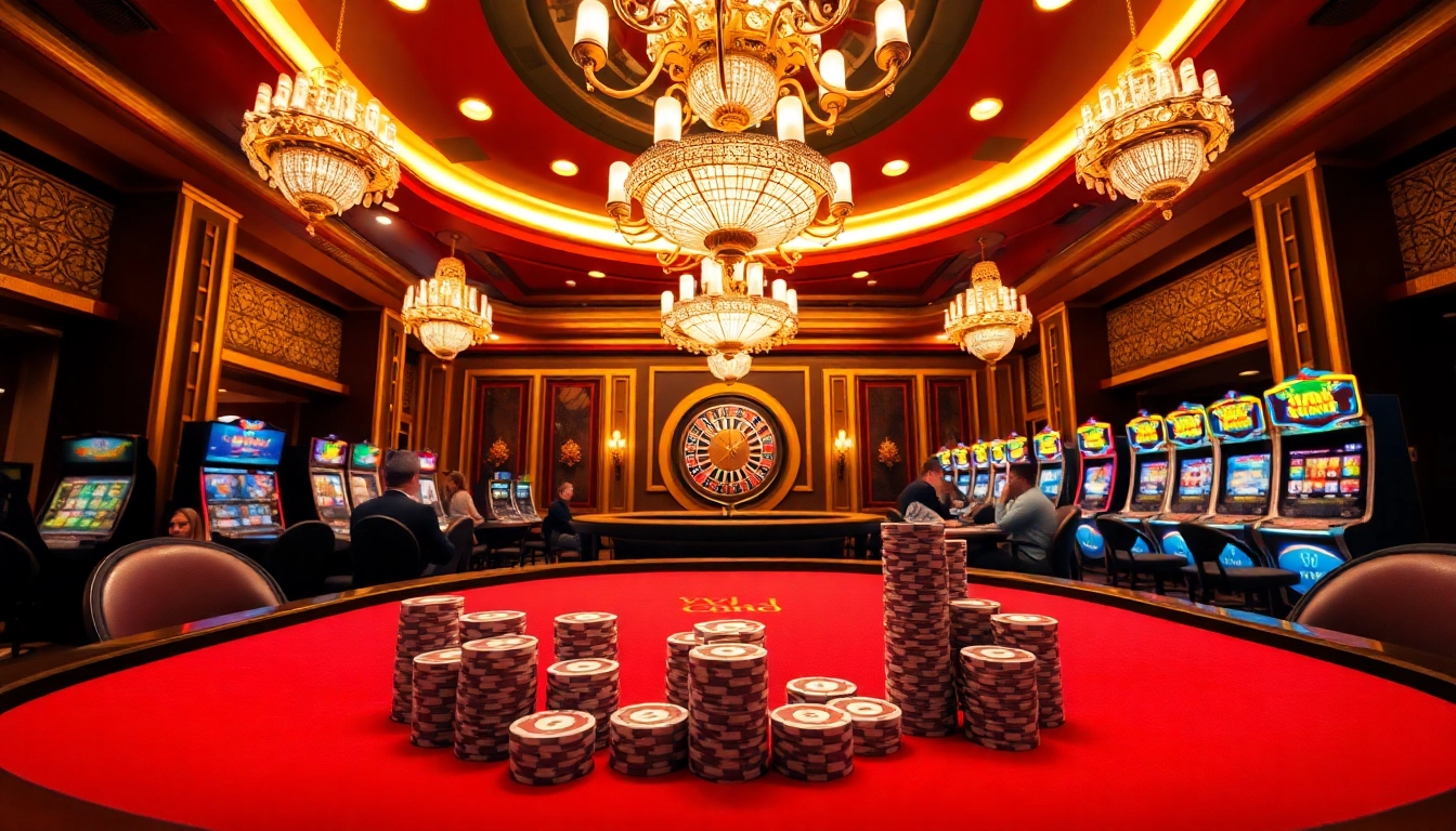Experience the thrill of gaming at vvjl11 com with luxurious casino interiors and exciting gameplay.