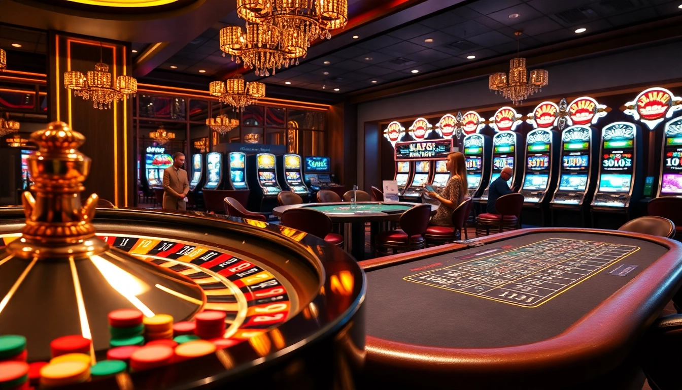 KJC liên minh showcases an exciting casino scene featuring roulette, blackjack, and immersive gaming.
