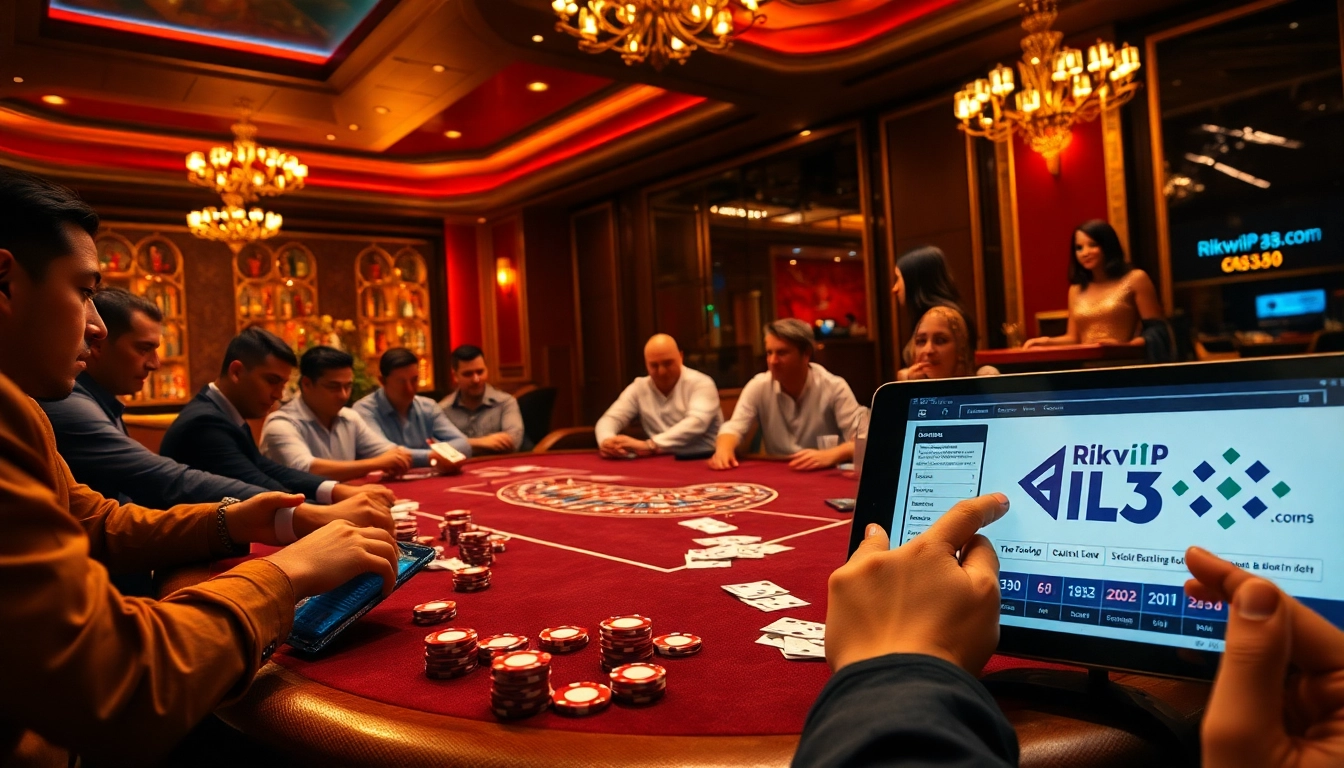 Experience the excitement of rikvip368.com's vibrant online casino environment with thrilling games and players.